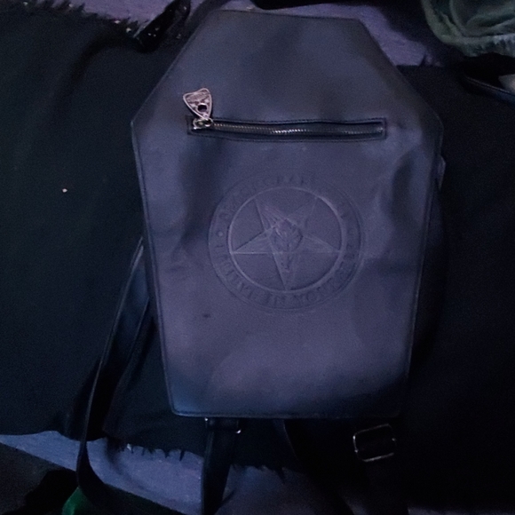 blackcraft Handbags - Blackcraft coffin Purse